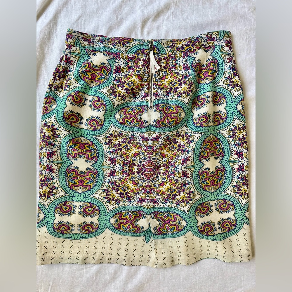 Anthropology skirt size 8